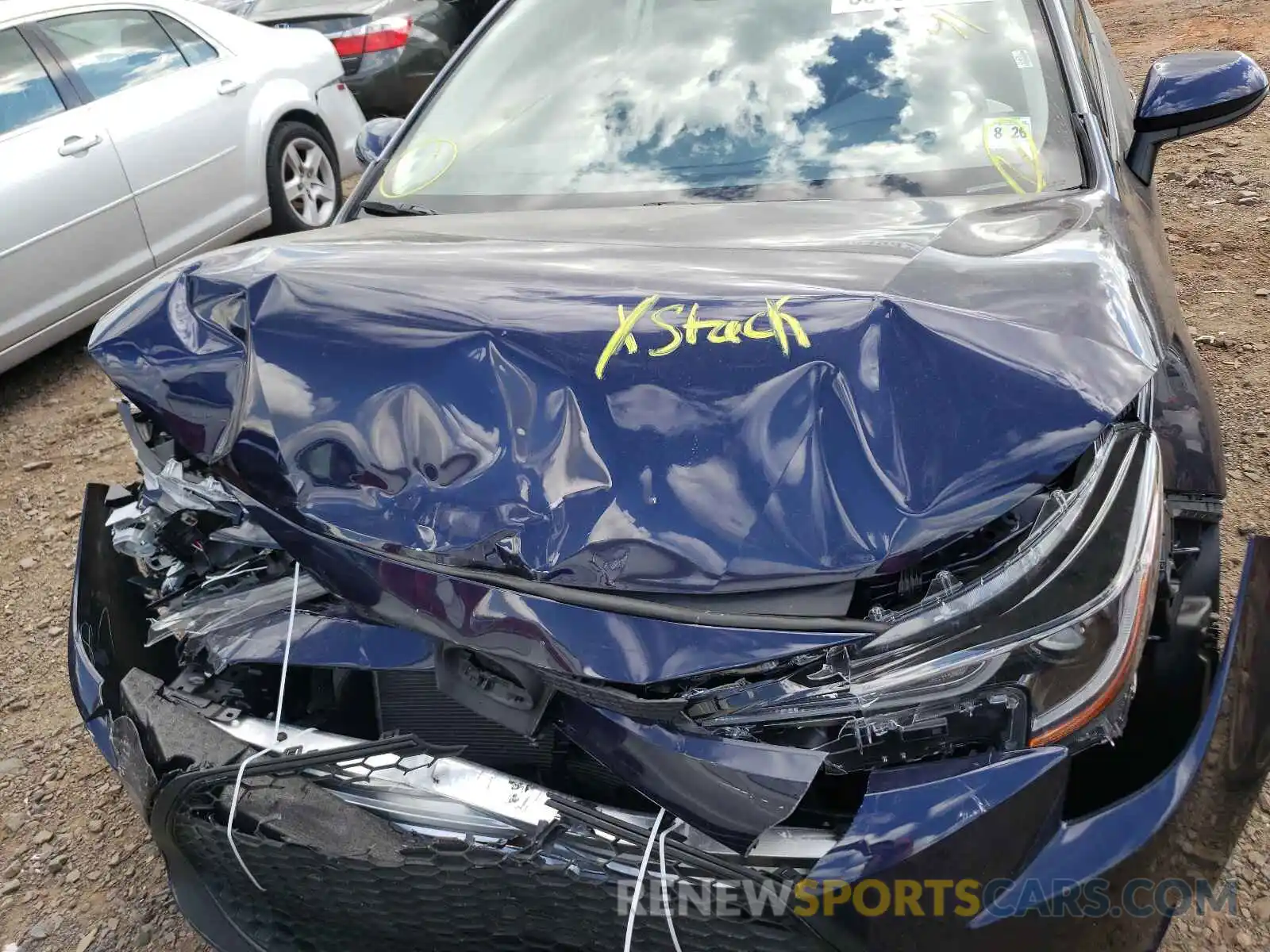 7 Photograph of a damaged car JTDEPMAE5MJ138362 TOYOTA COROLLA 2021