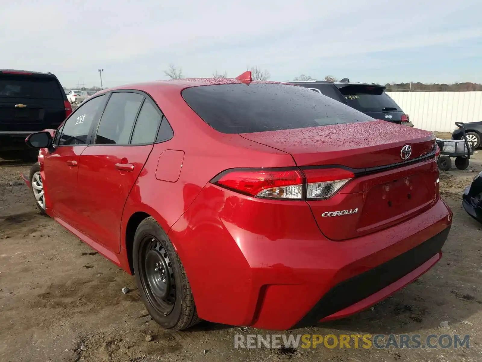 3 Photograph of a damaged car JTDEPMAE5MJ139883 TOYOTA COROLLA 2021