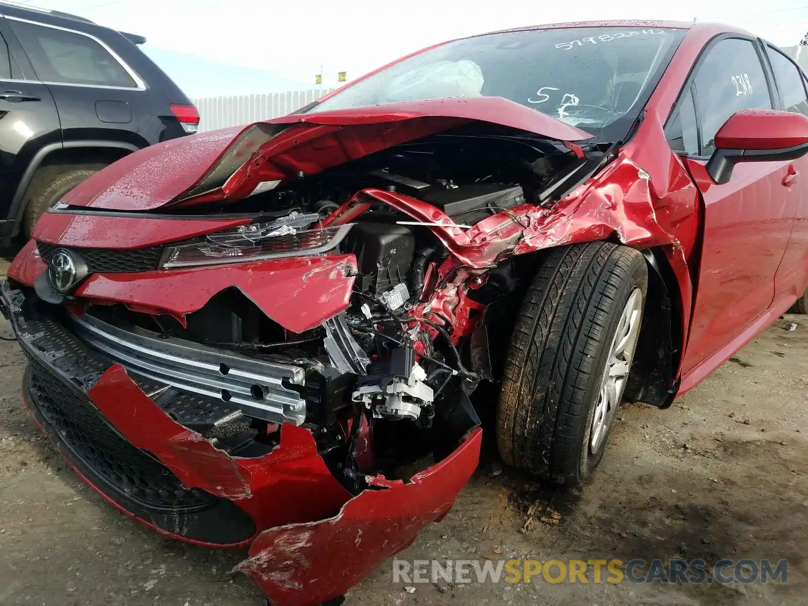 9 Фотография поврежденного автомобиля JTDEPMAE5MJ139883 TOYOTA COROLLA 2021