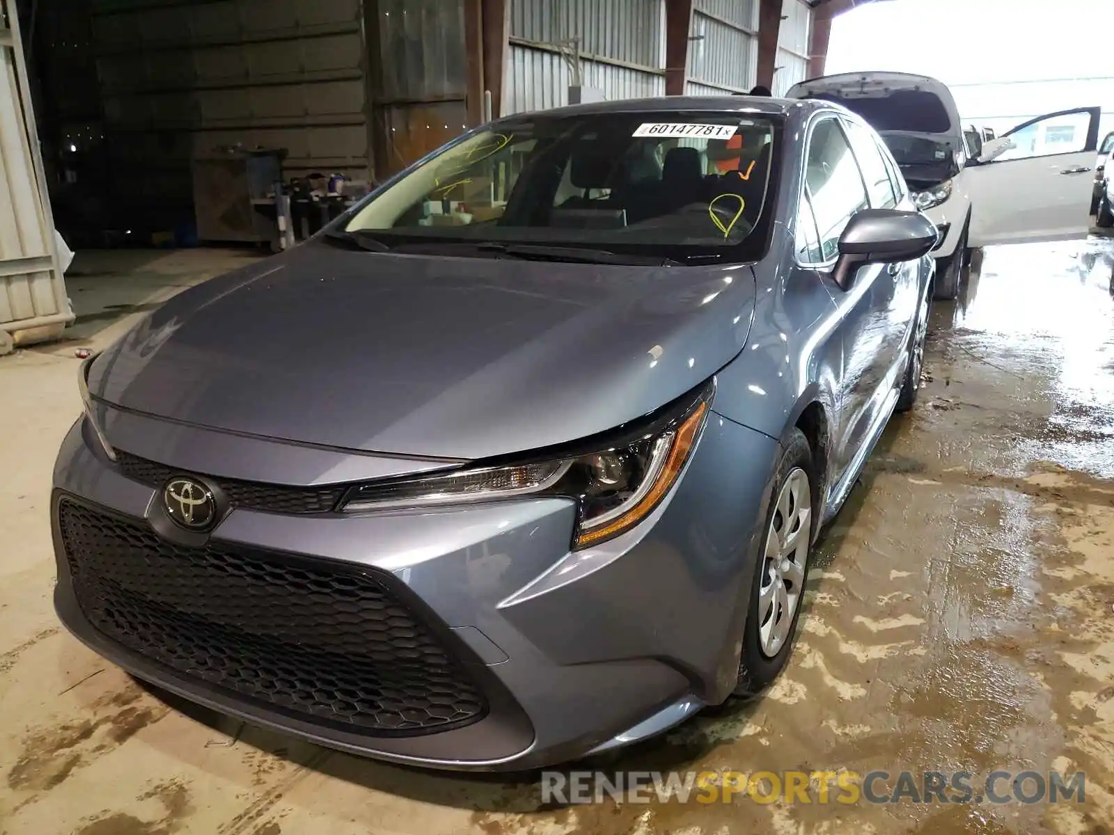 2 Photograph of a damaged car JTDEPMAE5MJ140029 TOYOTA COROLLA 2021