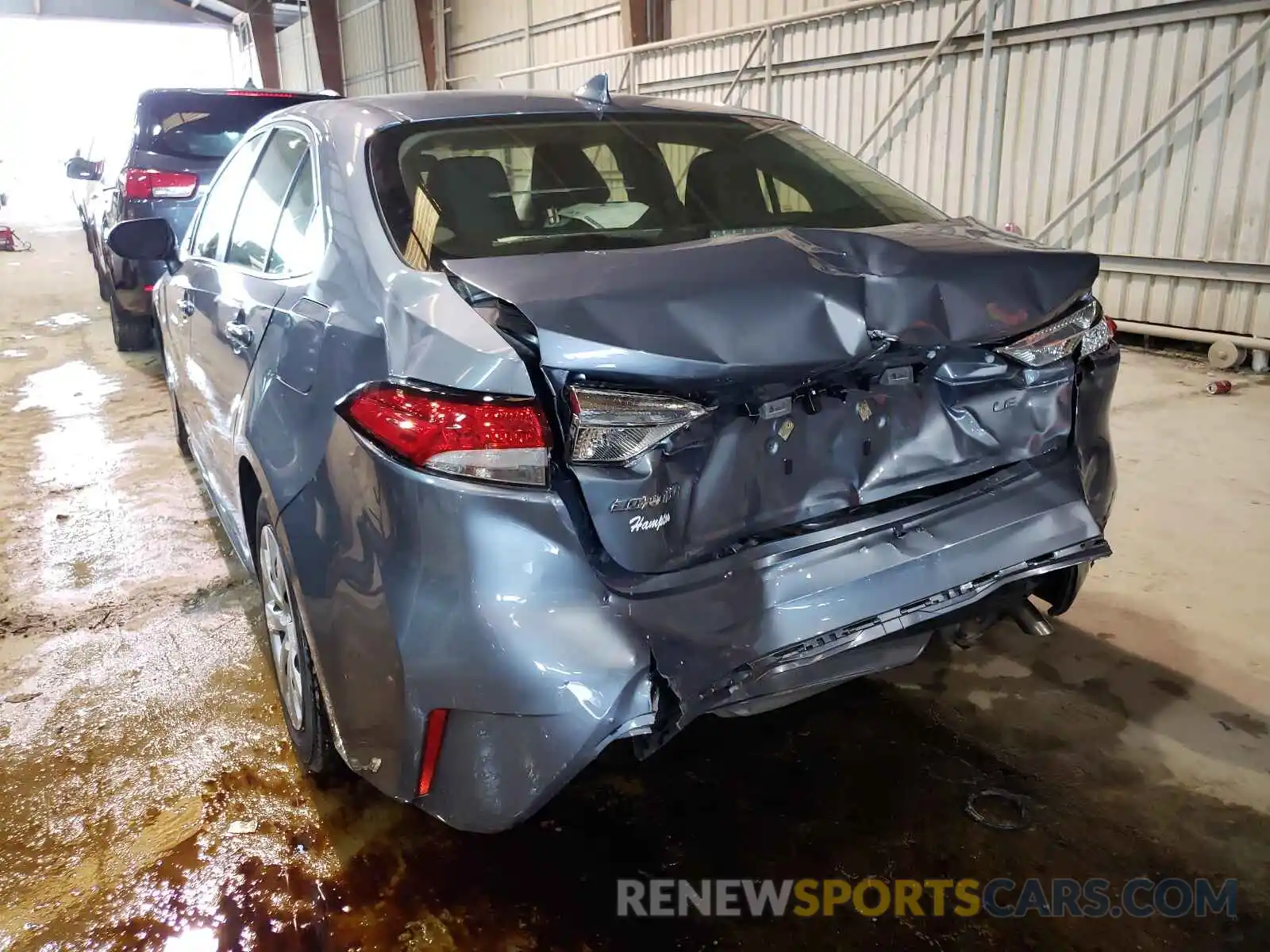 3 Photograph of a damaged car JTDEPMAE5MJ140029 TOYOTA COROLLA 2021