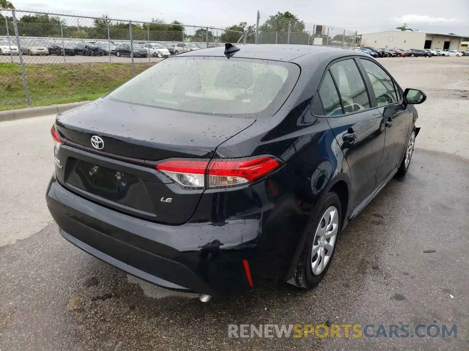 4 Photograph of a damaged car JTDEPMAE5MJ140547 TOYOTA COROLLA 2021