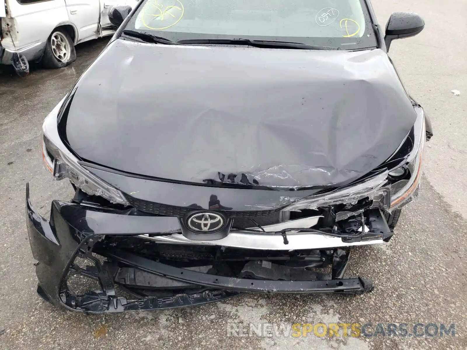 9 Photograph of a damaged car JTDEPMAE5MJ140547 TOYOTA COROLLA 2021