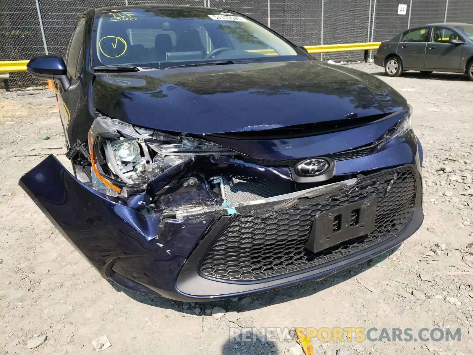 9 Photograph of a damaged car JTDEPMAE5MJ140757 TOYOTA COROLLA 2021