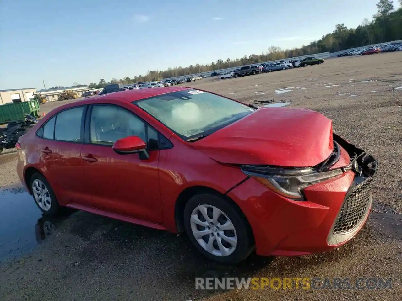 1 Photograph of a damaged car JTDEPMAE5MJ140967 TOYOTA COROLLA 2021