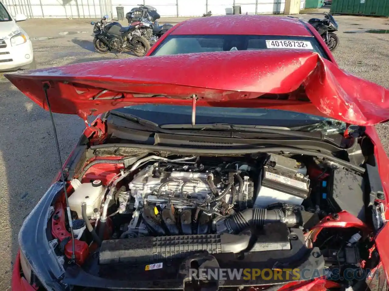 7 Photograph of a damaged car JTDEPMAE5MJ140967 TOYOTA COROLLA 2021