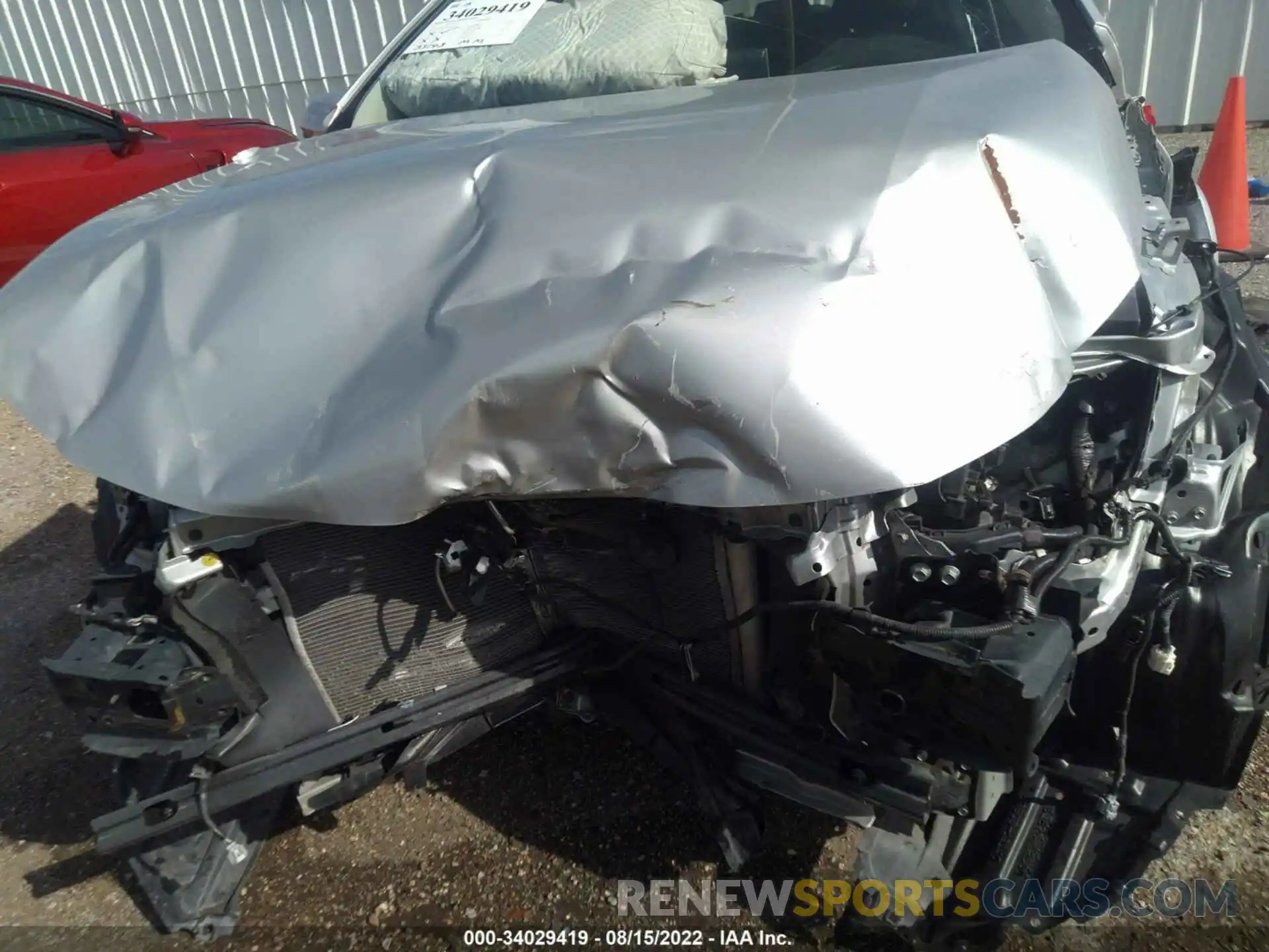 6 Photograph of a damaged car JTDEPMAE5MJ141696 TOYOTA COROLLA 2021