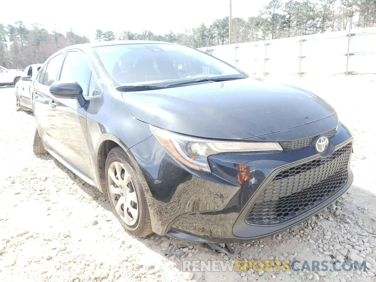 1 Photograph of a damaged car JTDEPMAE5MJ142671 TOYOTA COROLLA 2021