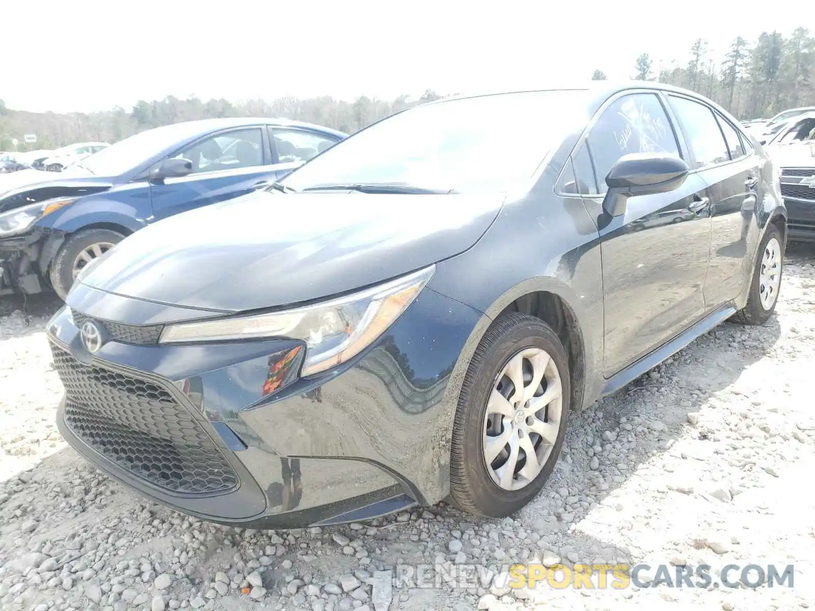 2 Photograph of a damaged car JTDEPMAE5MJ142671 TOYOTA COROLLA 2021