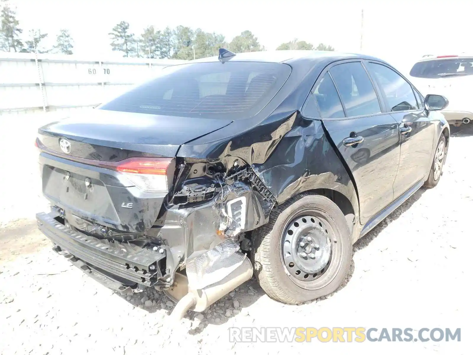 4 Photograph of a damaged car JTDEPMAE5MJ142671 TOYOTA COROLLA 2021