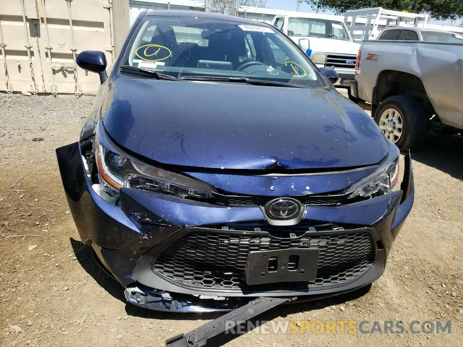 9 Photograph of a damaged car JTDEPMAE5MJ142864 TOYOTA COROLLA 2021