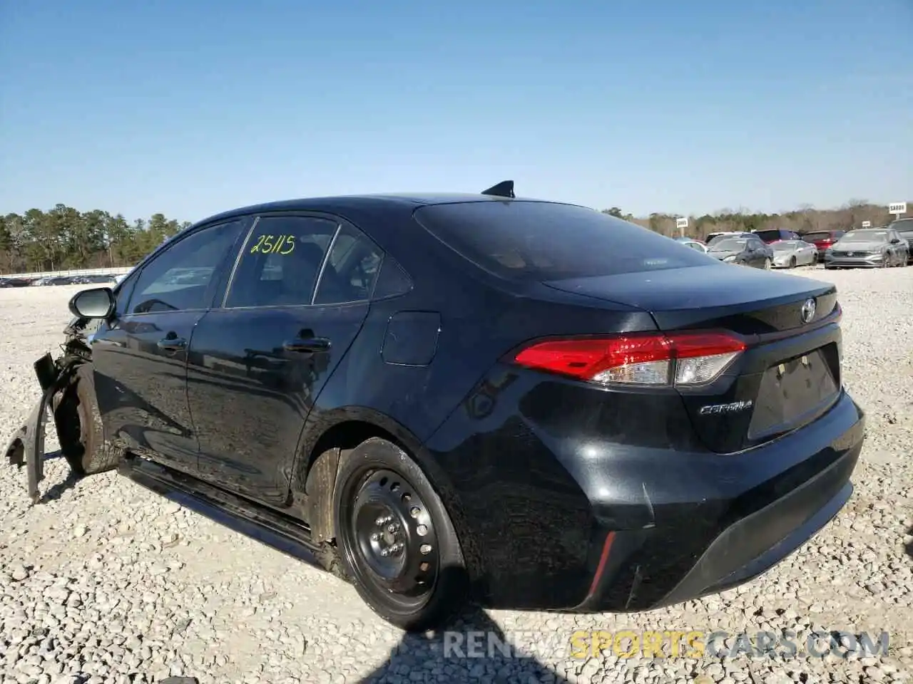 3 Photograph of a damaged car JTDEPMAE5MJ143058 TOYOTA COROLLA 2021