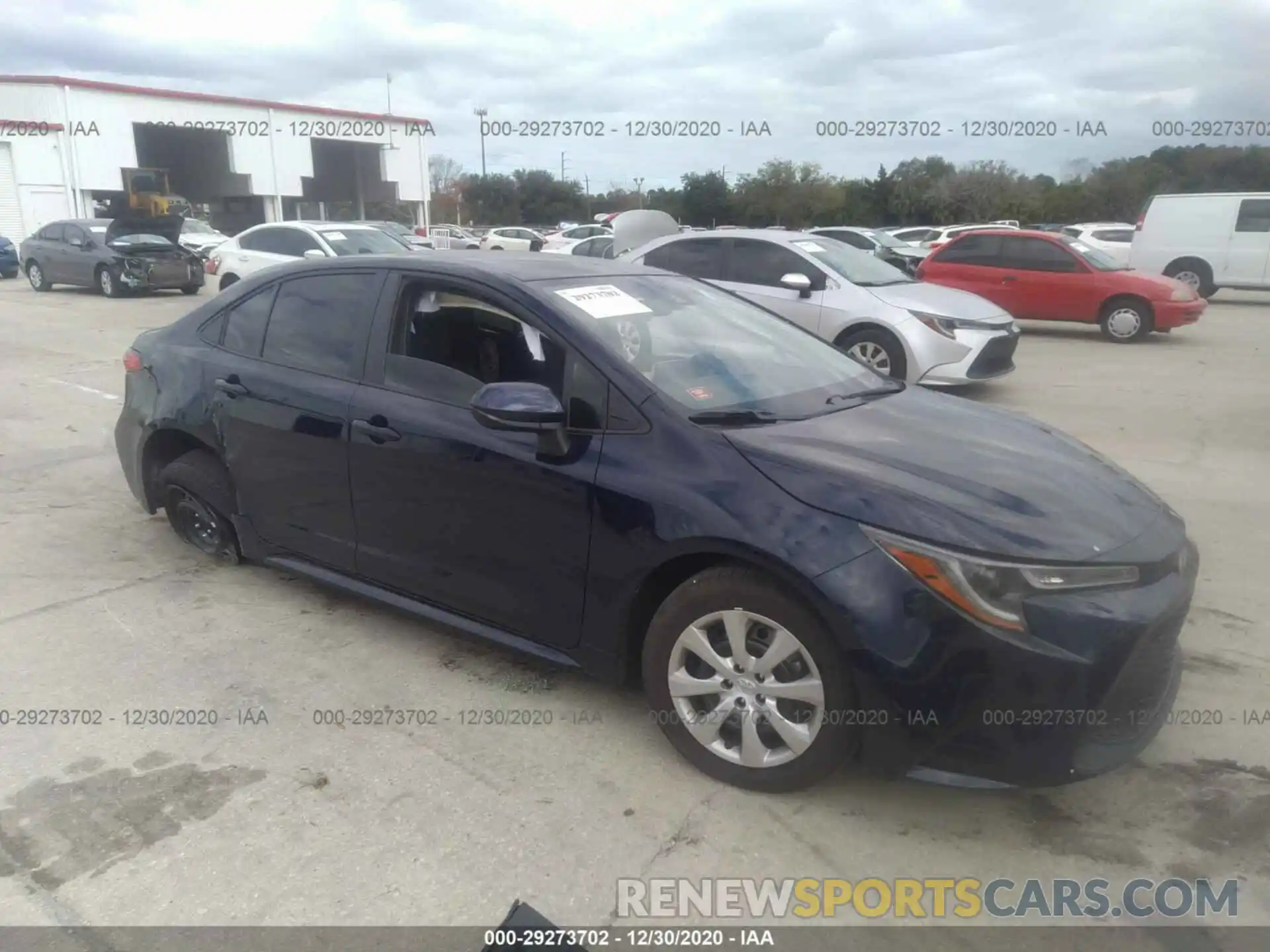 1 Photograph of a damaged car JTDEPMAE5MJ143254 TOYOTA COROLLA 2021