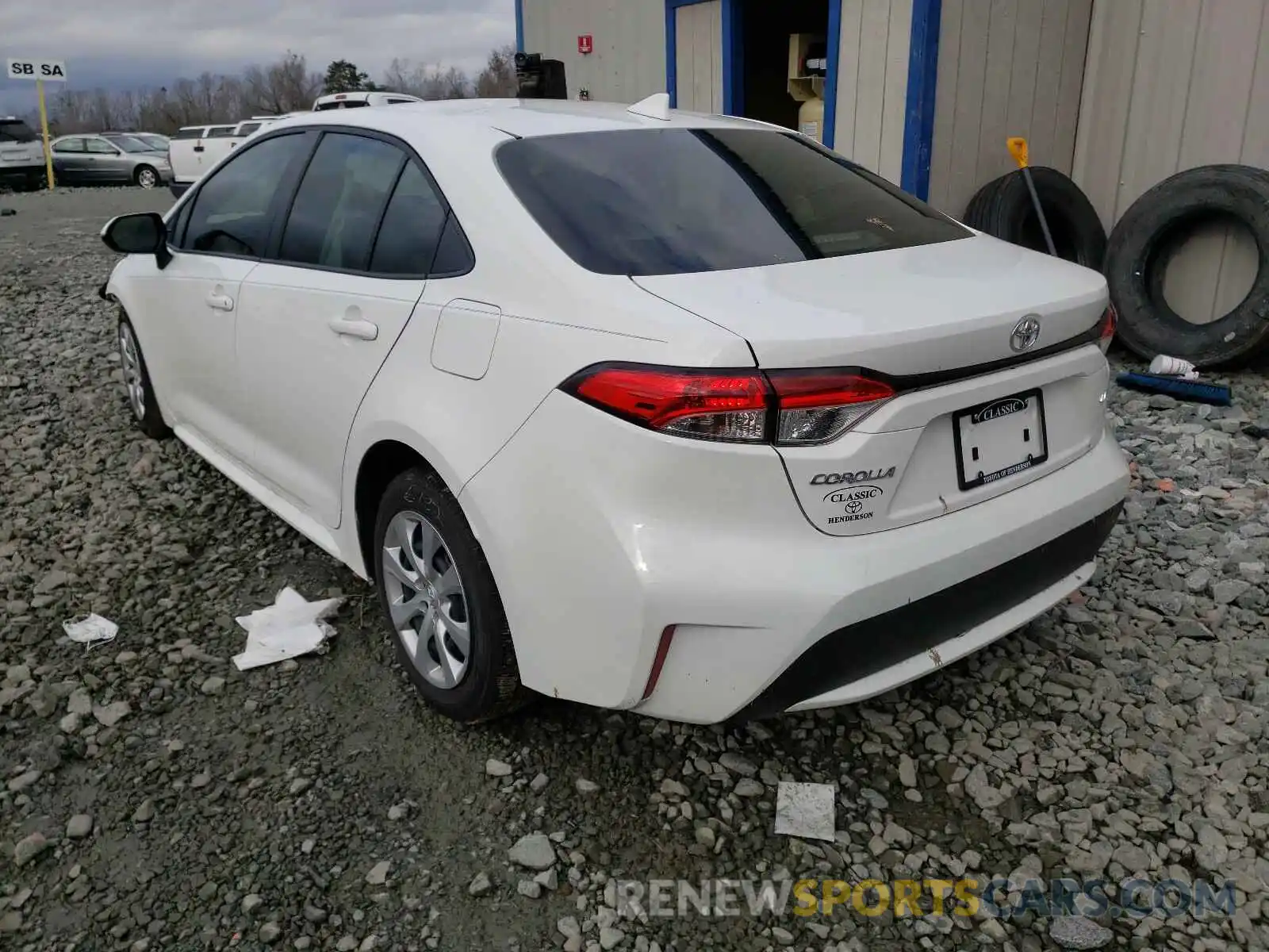 3 Photograph of a damaged car JTDEPMAE5MJ143738 TOYOTA COROLLA 2021