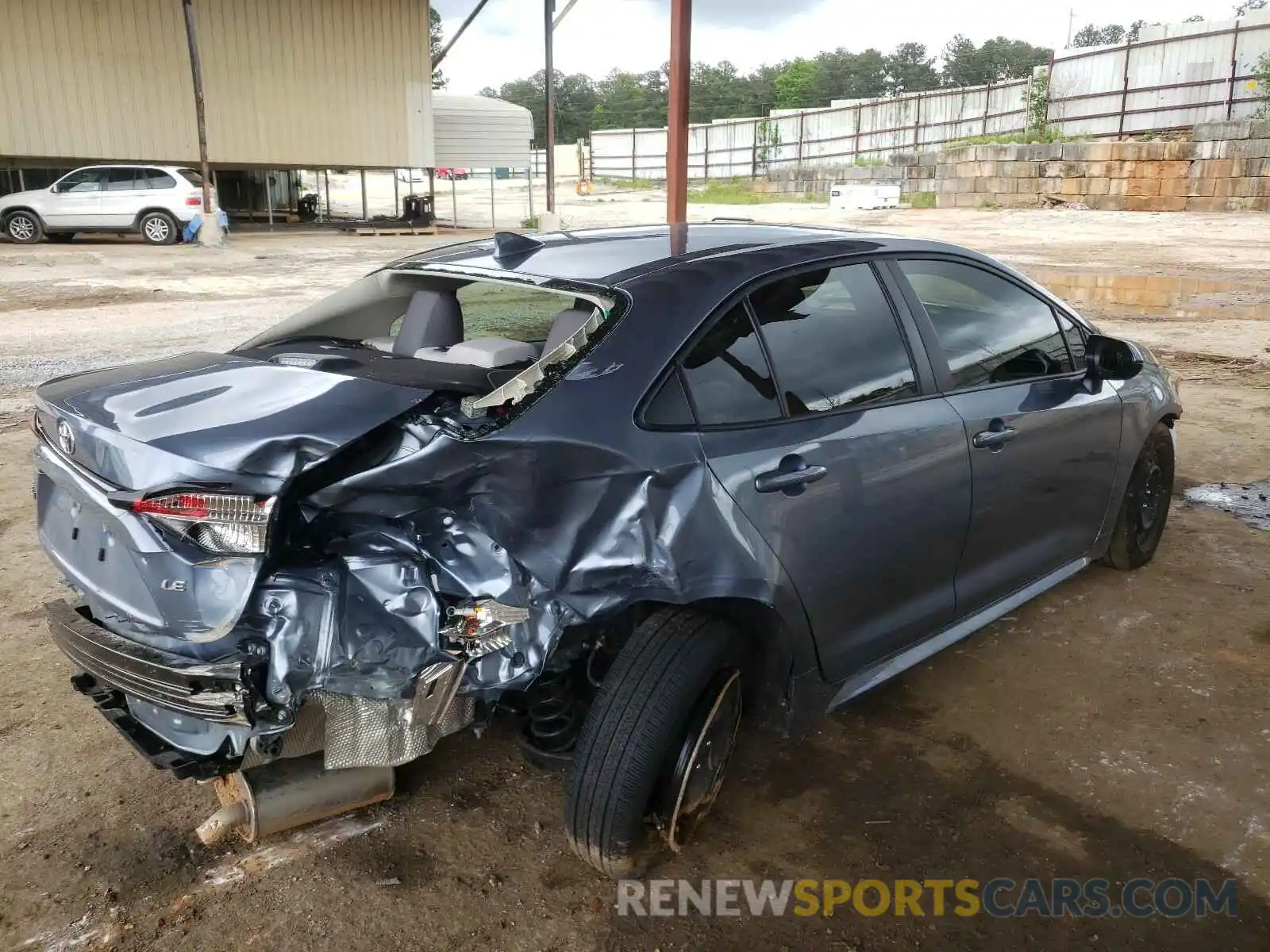 4 Photograph of a damaged car JTDEPMAE5MJ145330 TOYOTA COROLLA 2021