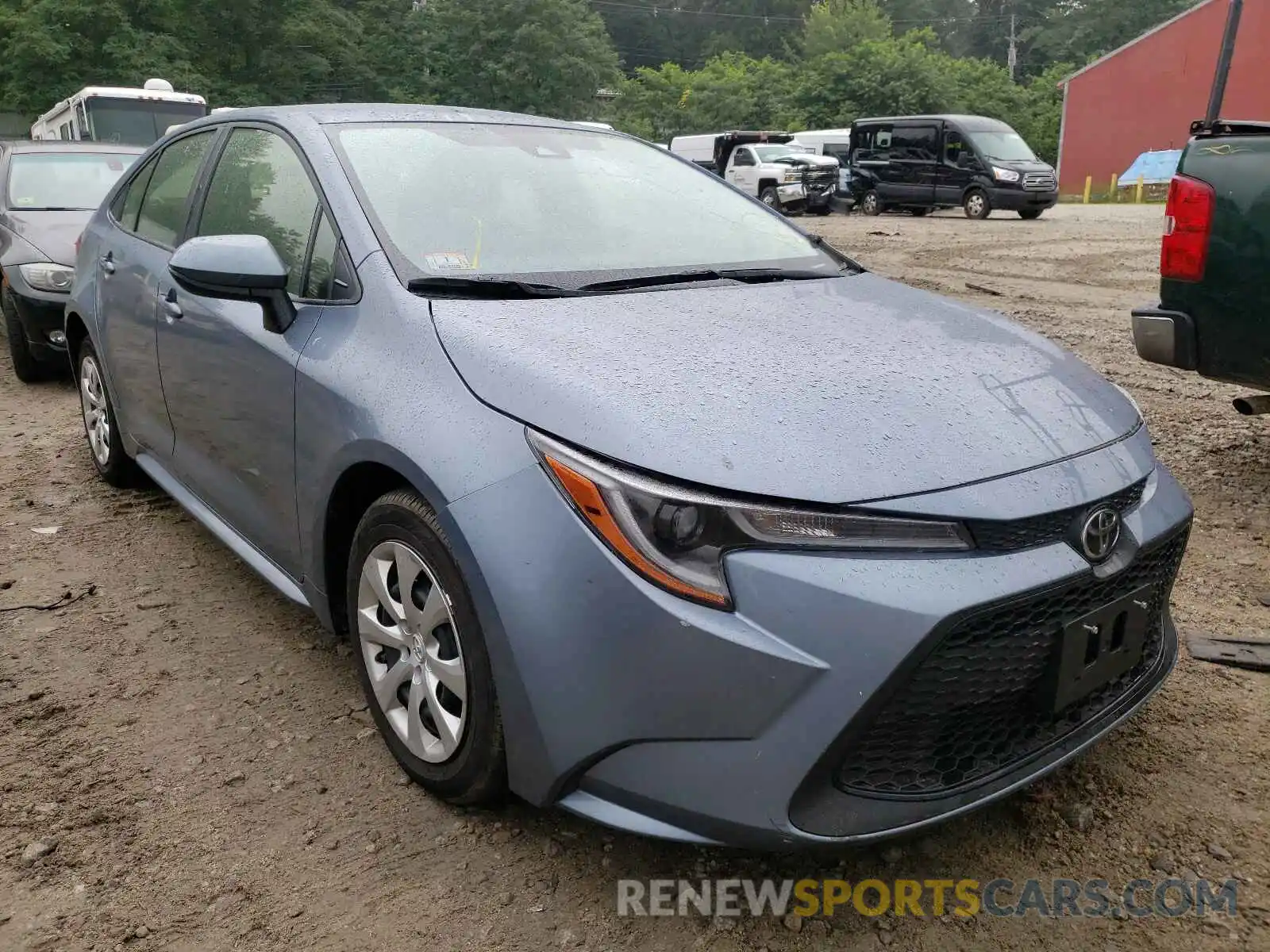 1 Photograph of a damaged car JTDEPMAE5MJ146218 TOYOTA COROLLA 2021