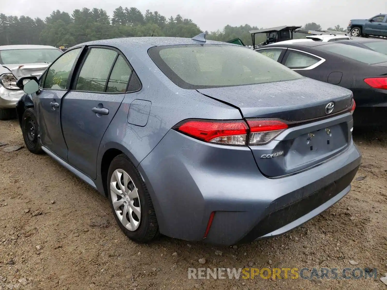 3 Photograph of a damaged car JTDEPMAE5MJ146218 TOYOTA COROLLA 2021