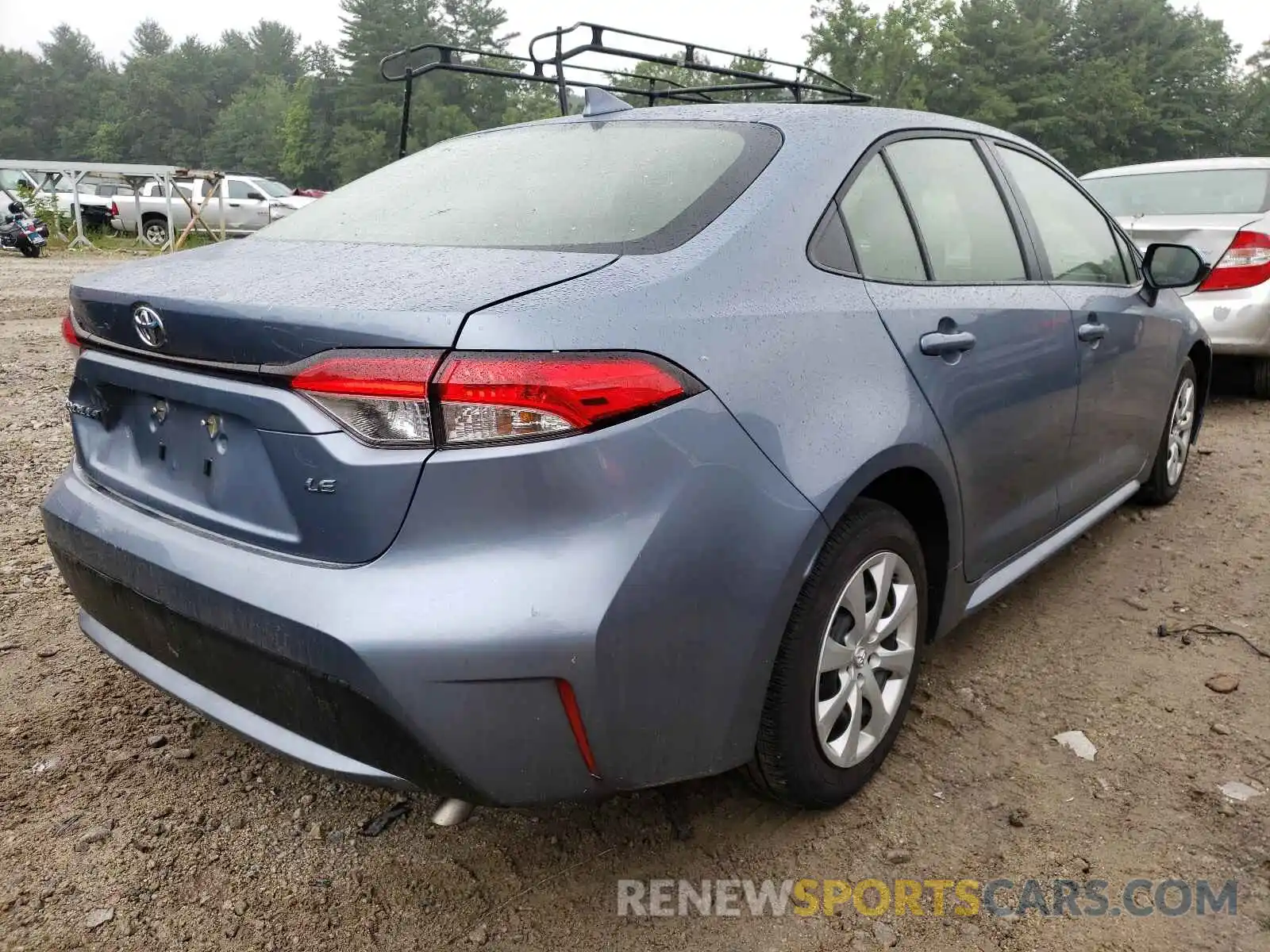 4 Photograph of a damaged car JTDEPMAE5MJ146218 TOYOTA COROLLA 2021