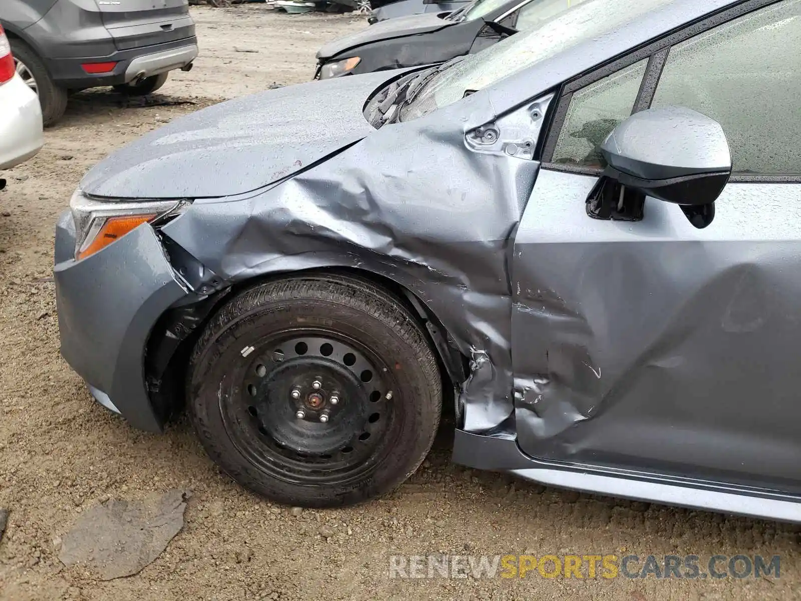 9 Photograph of a damaged car JTDEPMAE5MJ146218 TOYOTA COROLLA 2021