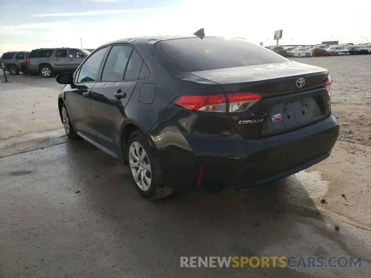 3 Photograph of a damaged car JTDEPMAE5MJ148504 TOYOTA COROLLA 2021