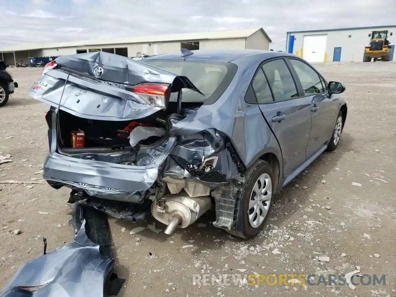 4 Photograph of a damaged car JTDEPMAE5MJ148714 TOYOTA COROLLA 2021