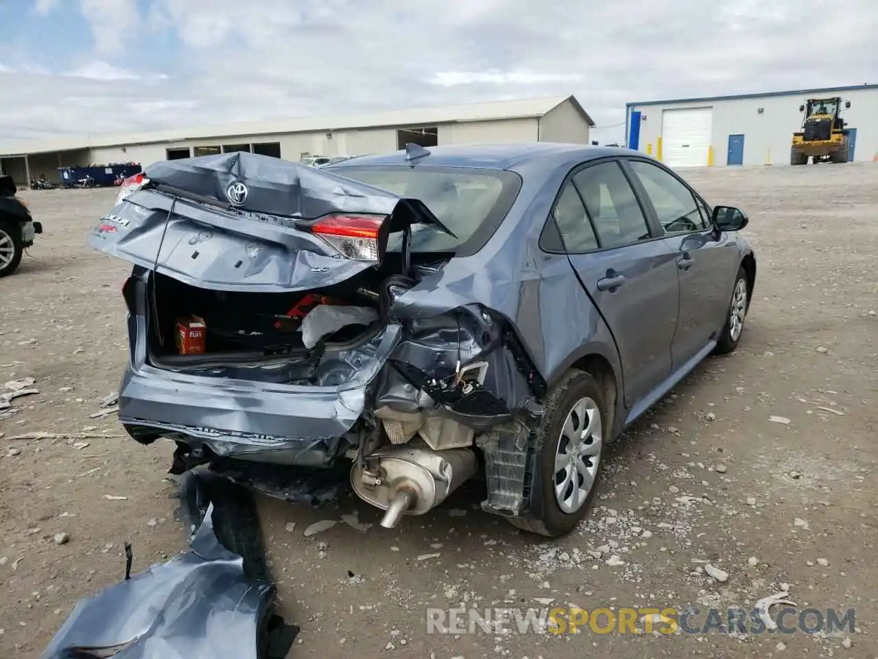 9 Photograph of a damaged car JTDEPMAE5MJ148714 TOYOTA COROLLA 2021