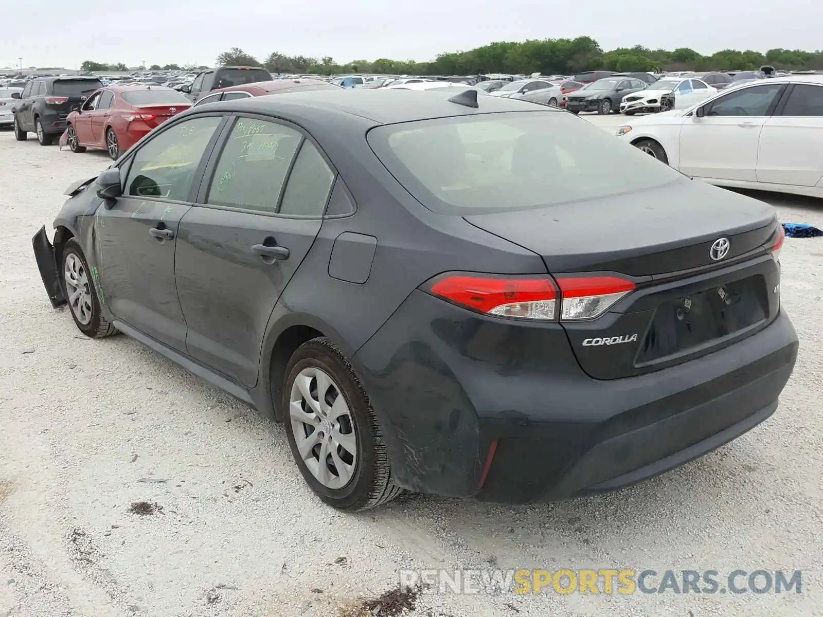 3 Photograph of a damaged car JTDEPMAE5MJ148860 TOYOTA COROLLA 2021