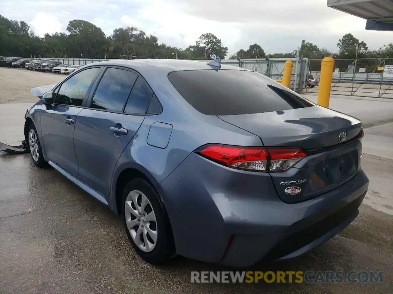 3 Photograph of a damaged car JTDEPMAE5MJ149796 TOYOTA COROLLA 2021