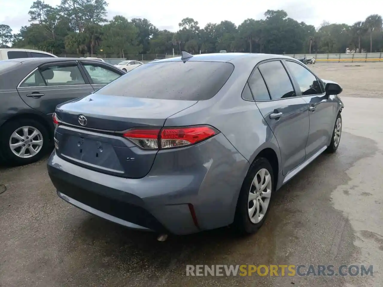 4 Photograph of a damaged car JTDEPMAE5MJ149796 TOYOTA COROLLA 2021