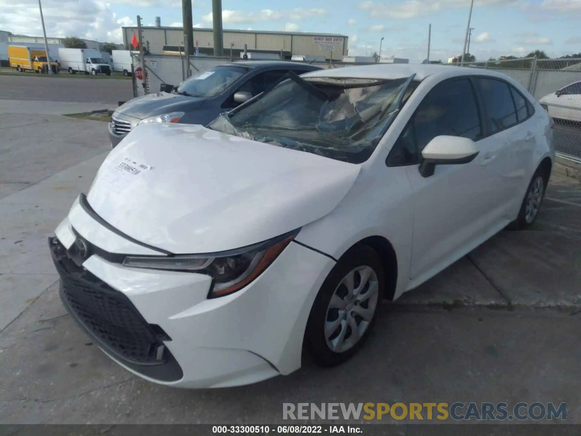 2 Photograph of a damaged car JTDEPMAE5MJ150625 TOYOTA COROLLA 2021