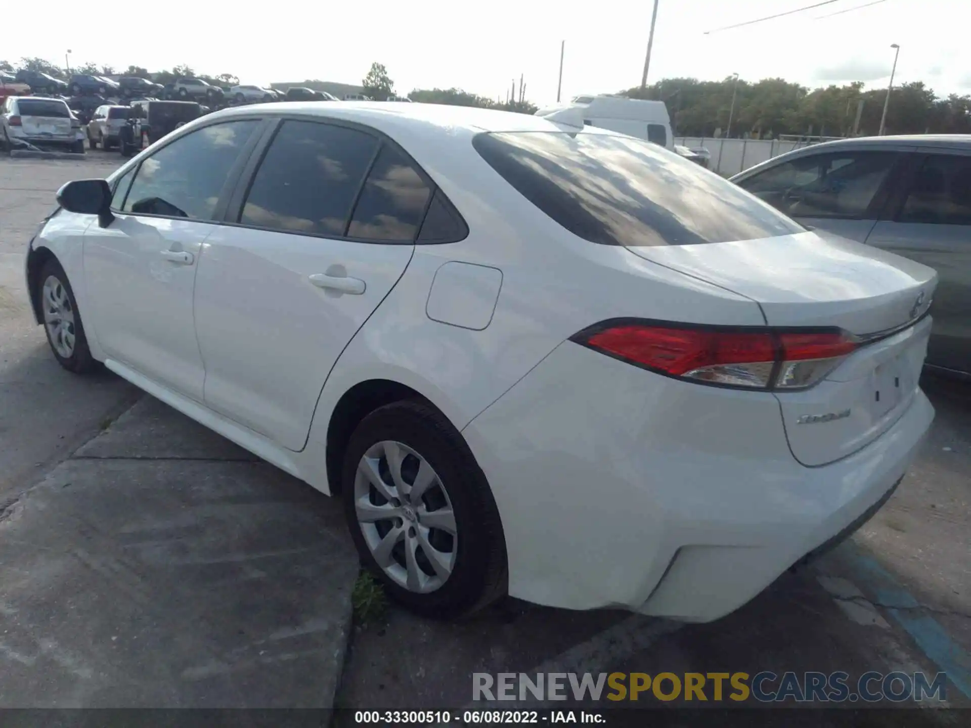 3 Photograph of a damaged car JTDEPMAE5MJ150625 TOYOTA COROLLA 2021