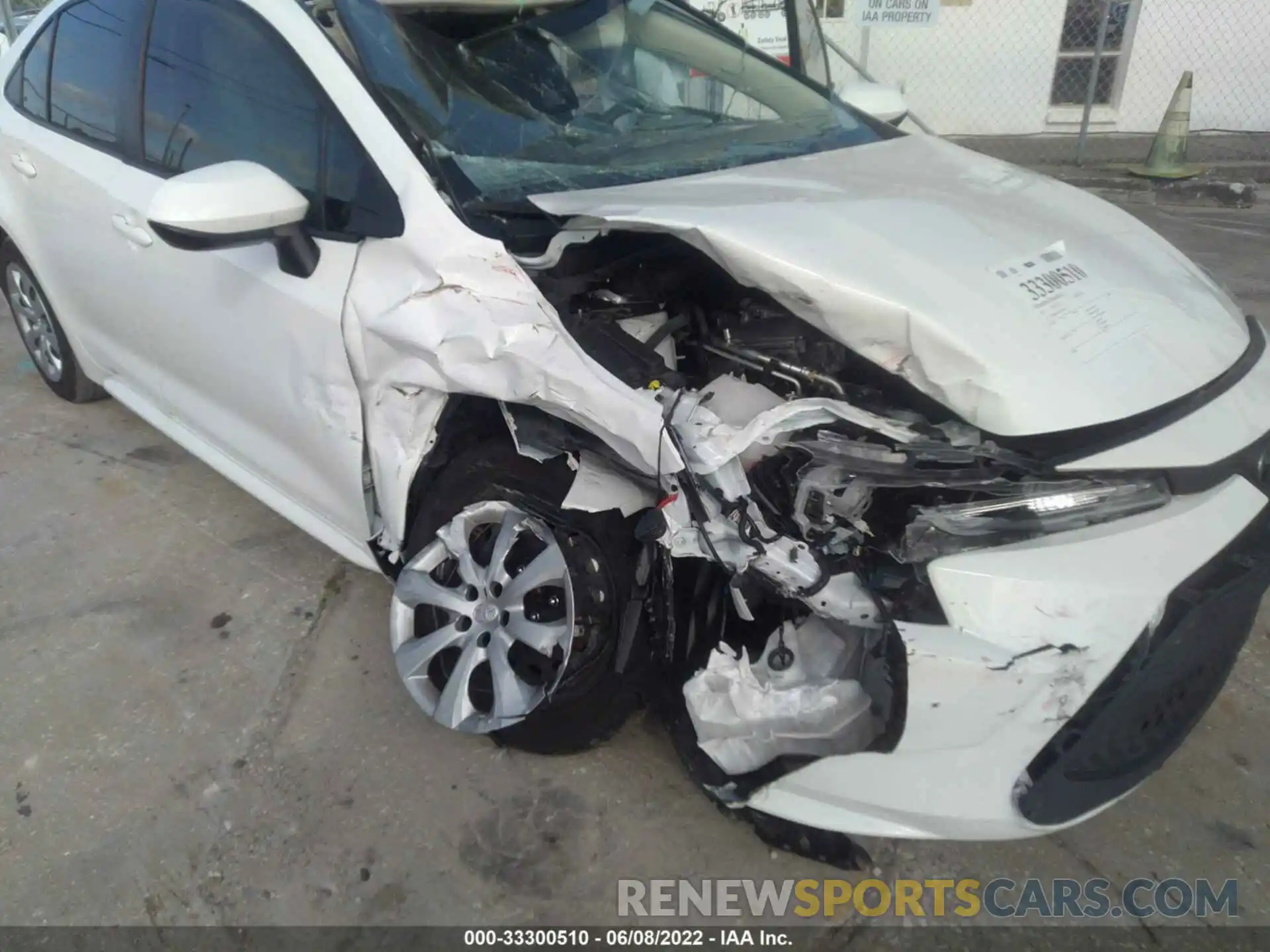 6 Photograph of a damaged car JTDEPMAE5MJ150625 TOYOTA COROLLA 2021