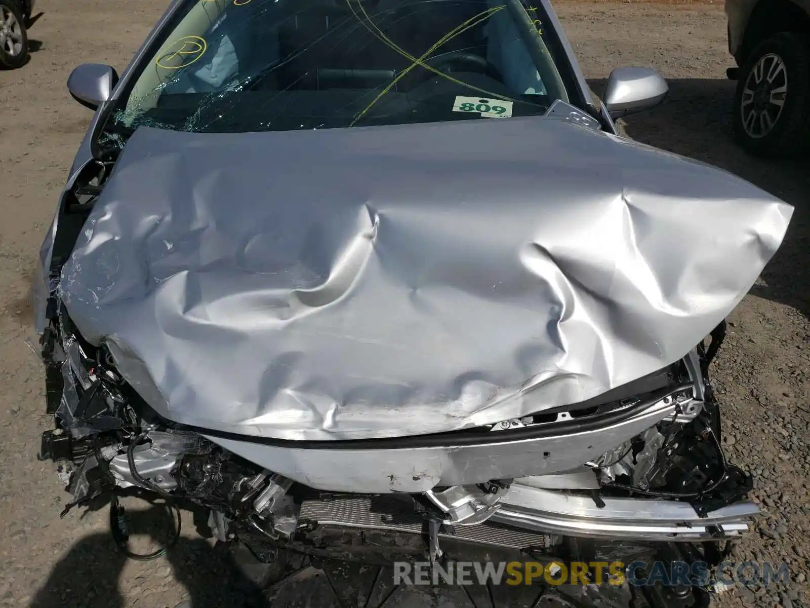 7 Photograph of a damaged car JTDEPMAE5MJ150916 TOYOTA COROLLA 2021