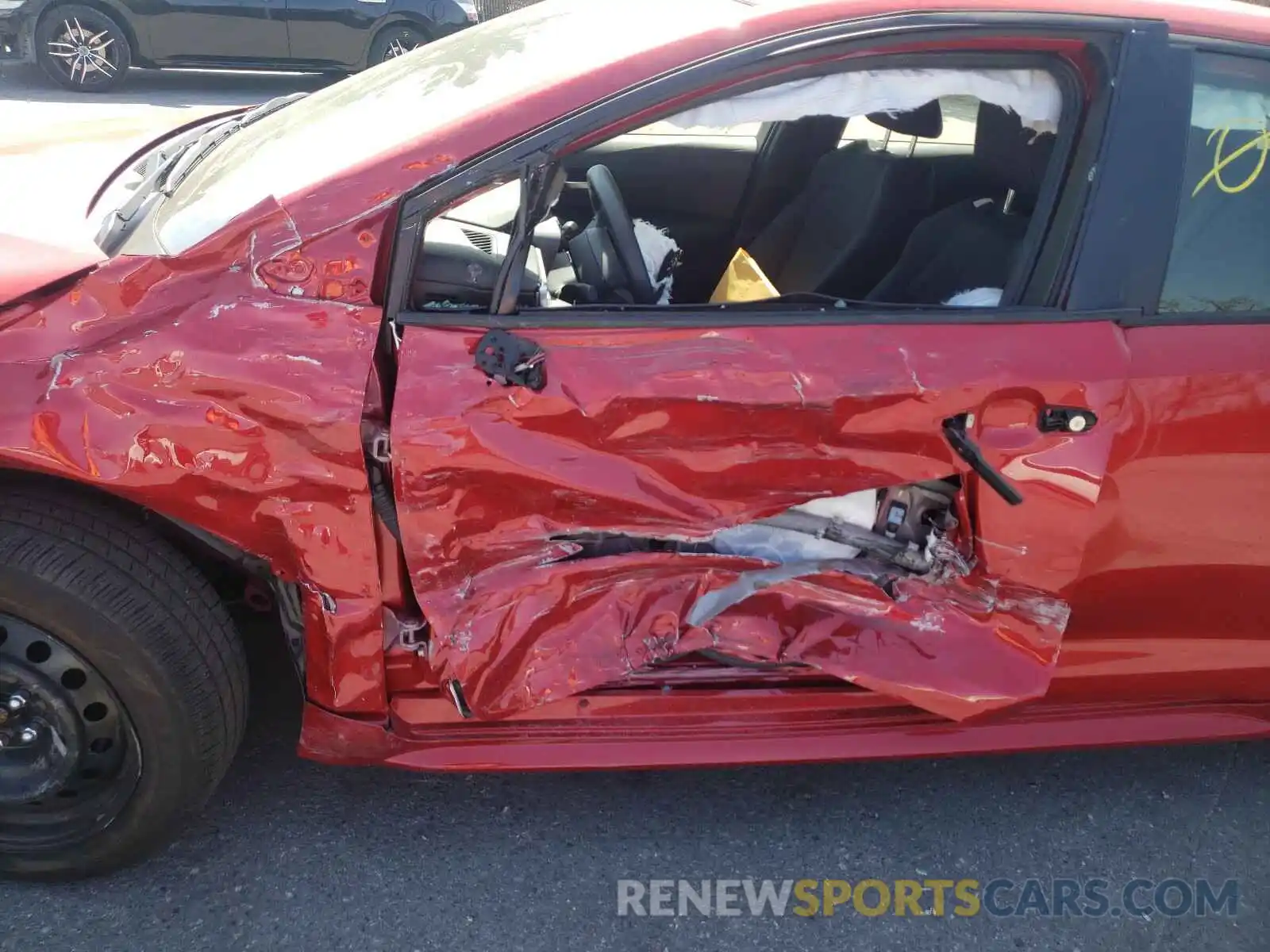 9 Photograph of a damaged car JTDEPMAE5MJ150981 TOYOTA COROLLA 2021