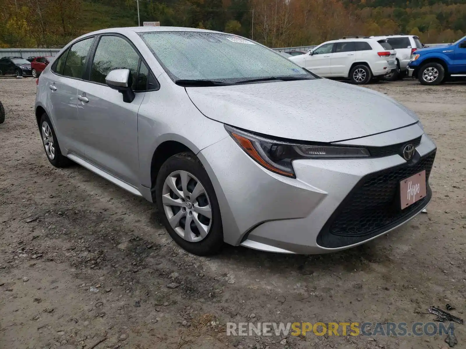 1 Photograph of a damaged car JTDEPMAE5MJ152620 TOYOTA COROLLA 2021