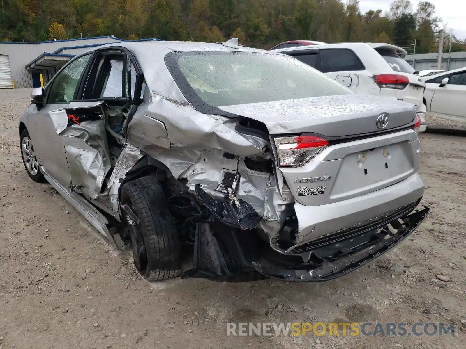 3 Photograph of a damaged car JTDEPMAE5MJ152620 TOYOTA COROLLA 2021