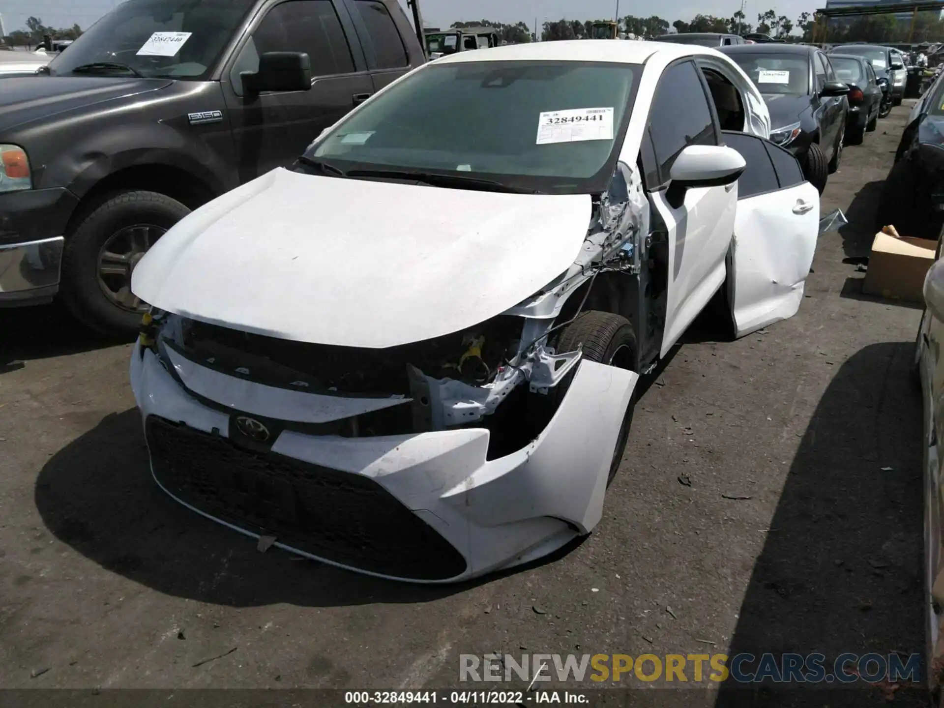 6 Photograph of a damaged car JTDEPMAE5MJ152911 TOYOTA COROLLA 2021