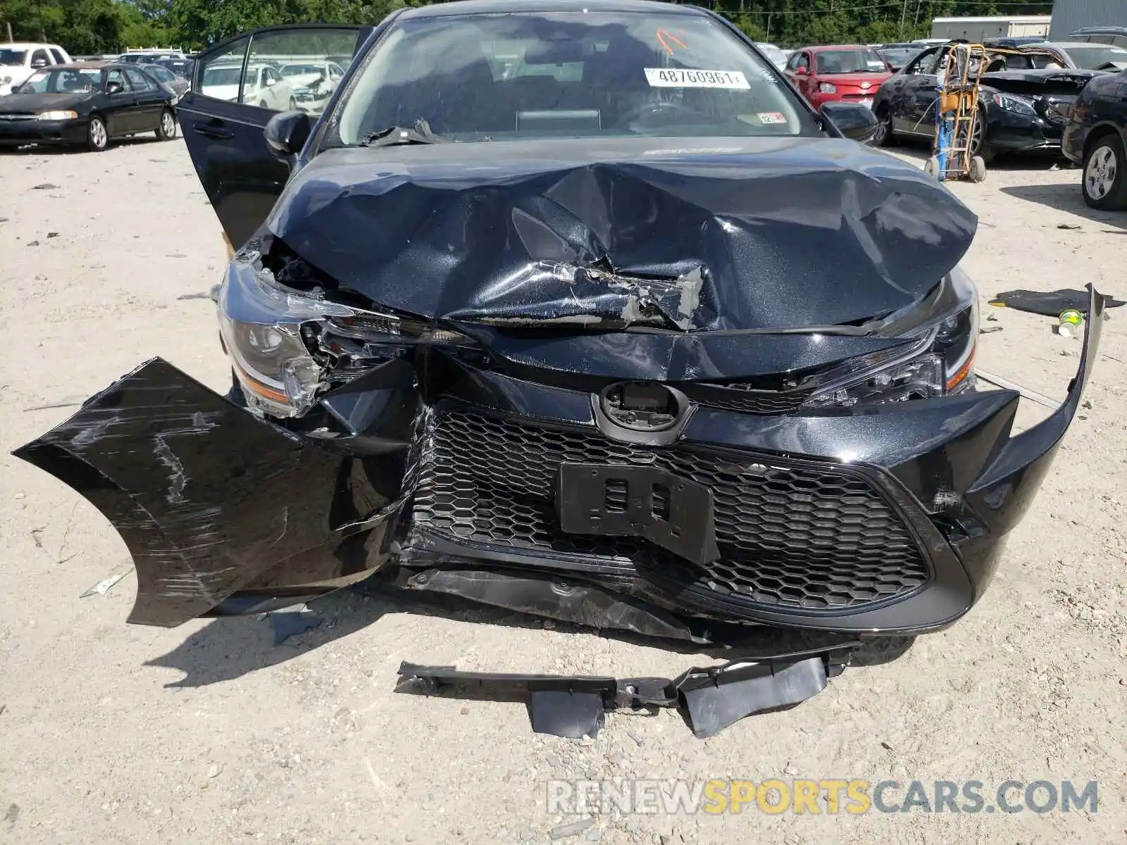 9 Photograph of a damaged car JTDEPMAE5MJ154044 TOYOTA COROLLA 2021