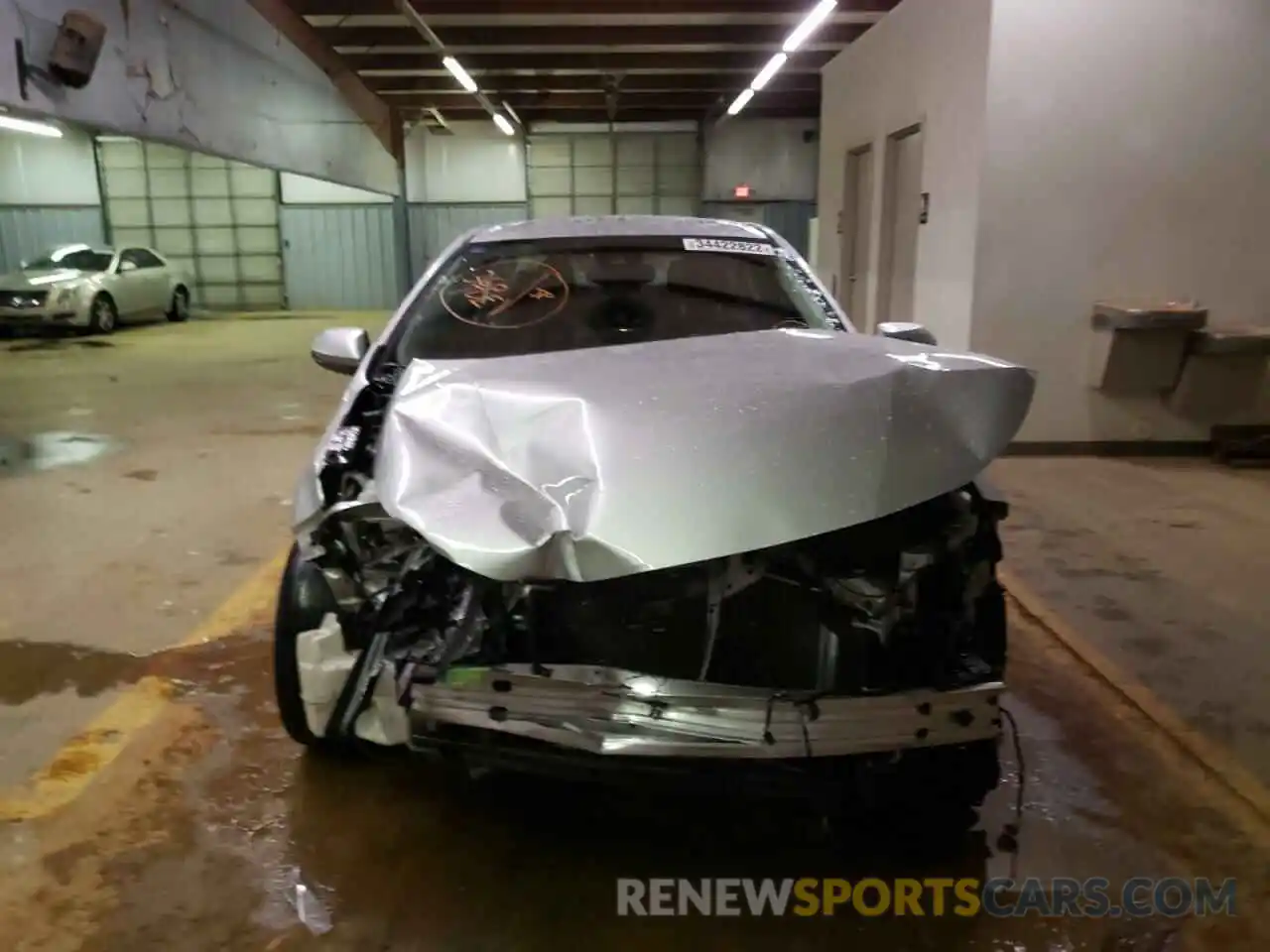 9 Photograph of a damaged car JTDEPMAE5MJ154223 TOYOTA COROLLA 2021