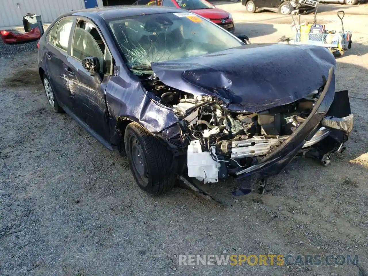 9 Photograph of a damaged car JTDEPMAE5MJ155176 TOYOTA COROLLA 2021