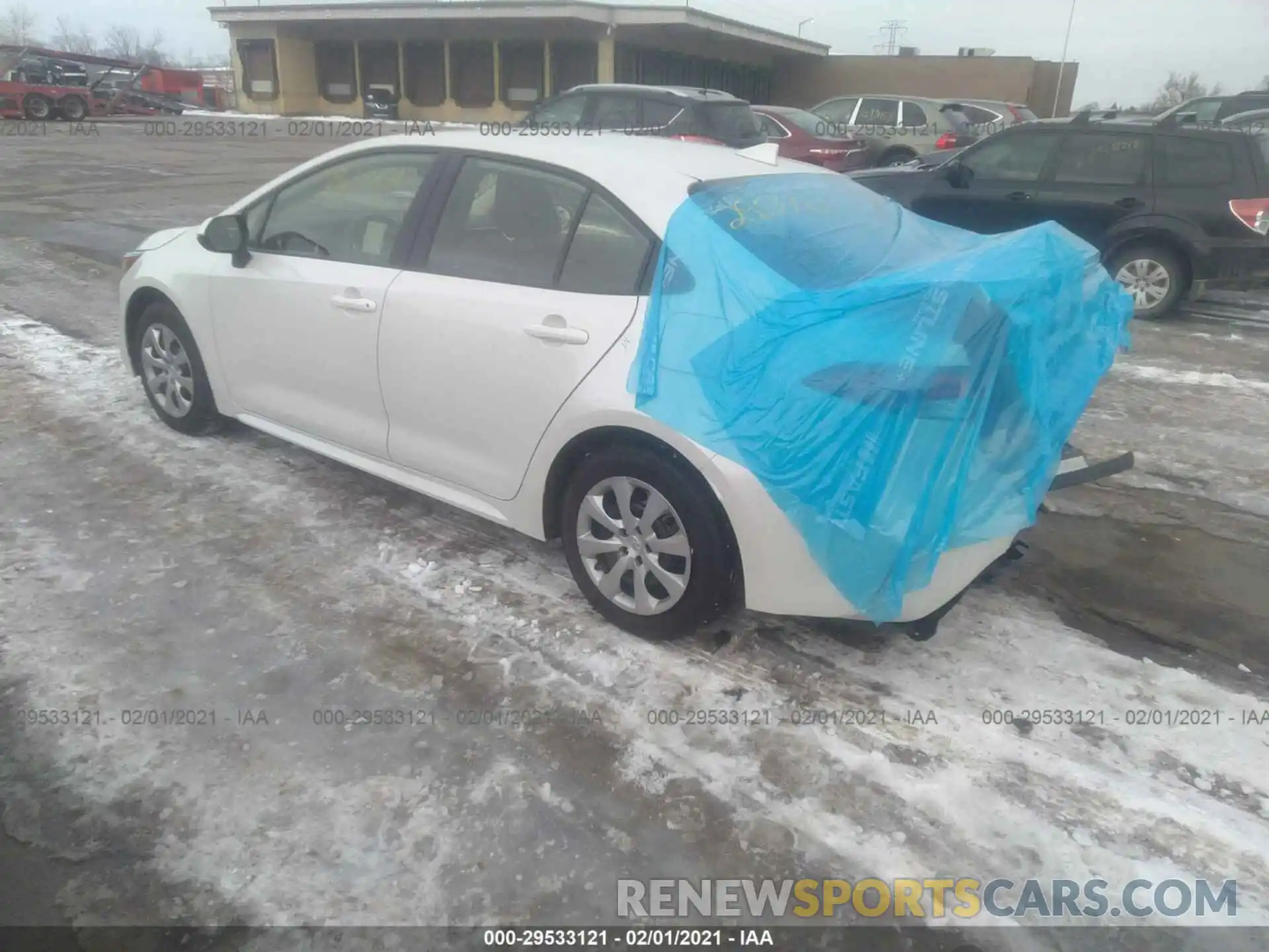 3 Photograph of a damaged car JTDEPMAE5MJ156473 TOYOTA COROLLA 2021