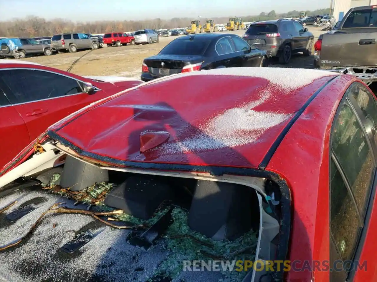 9 Photograph of a damaged car JTDEPMAE5MJ157588 TOYOTA COROLLA 2021