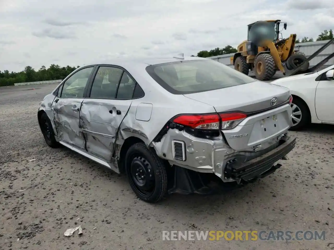 3 Photograph of a damaged car JTDEPMAE5MJ160331 TOYOTA COROLLA 2021