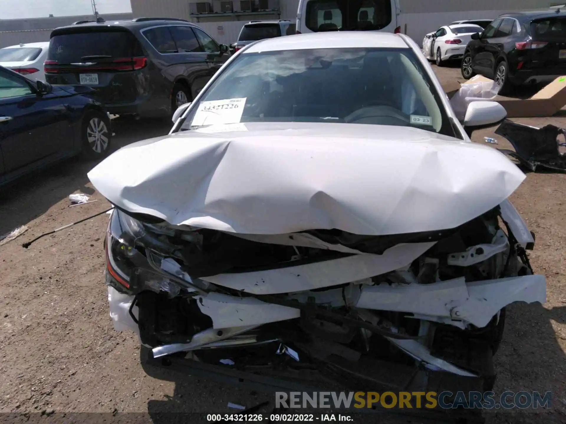 6 Photograph of a damaged car JTDEPMAE5MJ161012 TOYOTA COROLLA 2021