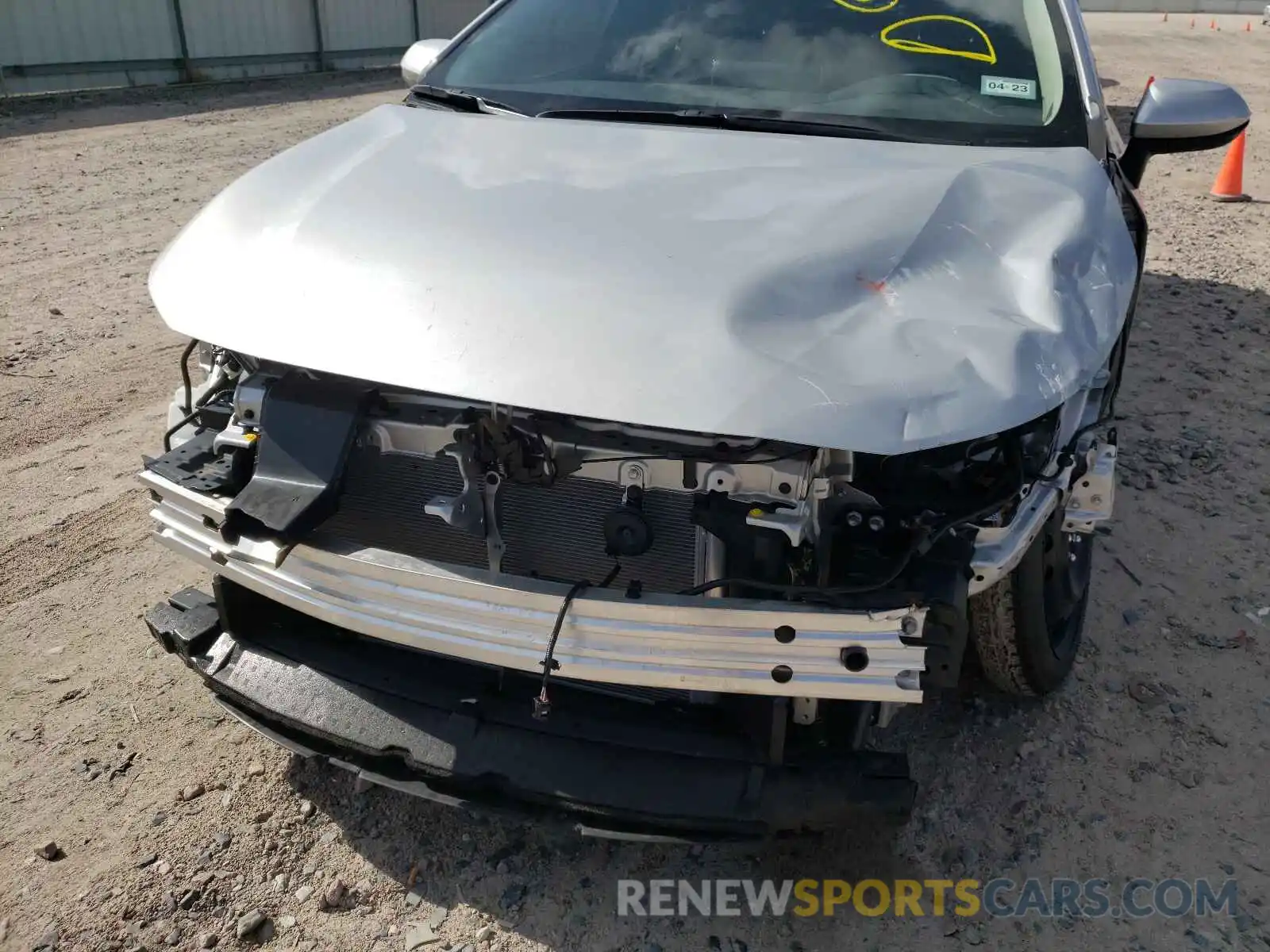 9 Photograph of a damaged car JTDEPMAE5MJ161706 TOYOTA COROLLA 2021