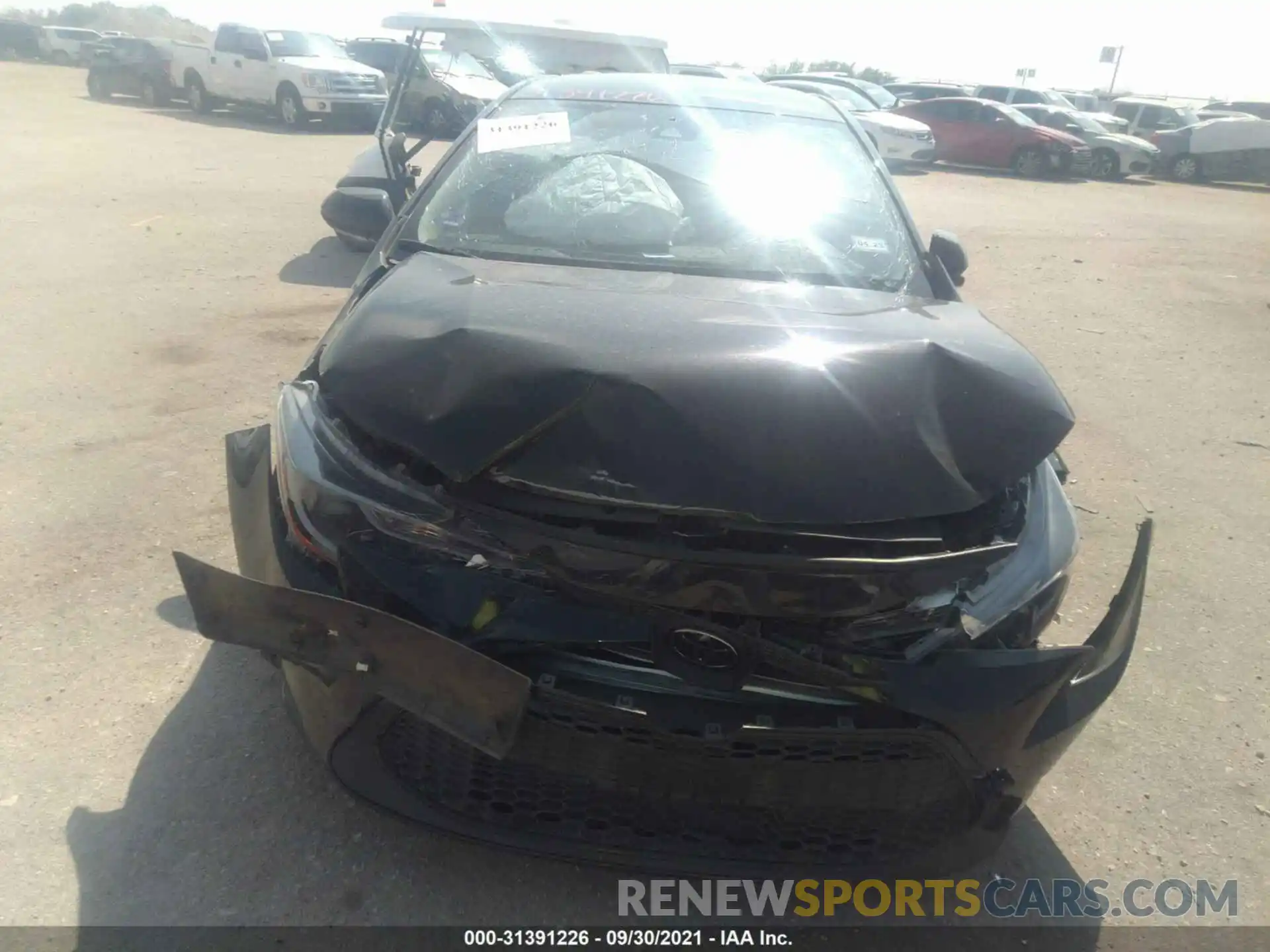 6 Photograph of a damaged car JTDEPMAE5MJ164119 TOYOTA COROLLA 2021