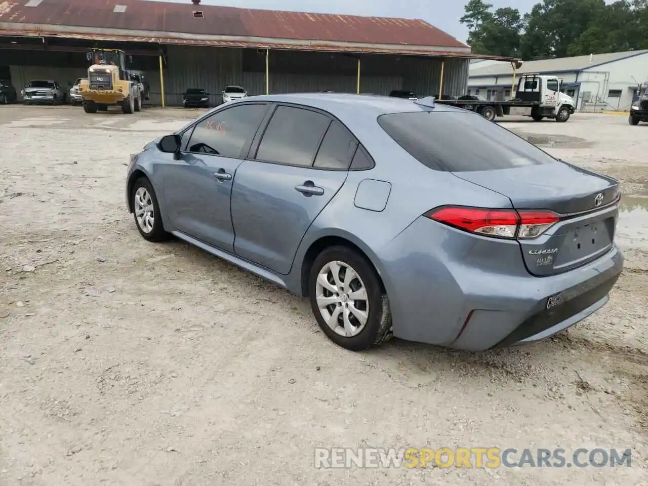 3 Photograph of a damaged car JTDEPMAE5MJ164346 TOYOTA COROLLA 2021