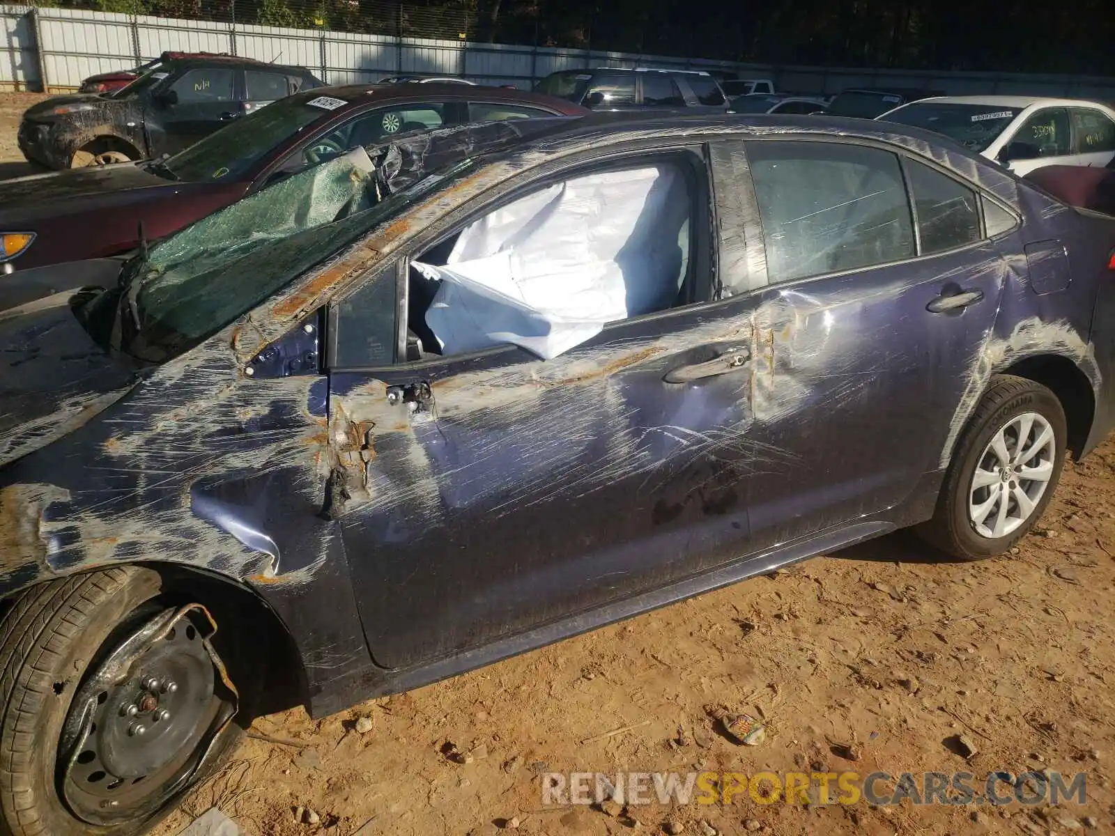 10 Photograph of a damaged car JTDEPMAE5MJ165920 TOYOTA COROLLA 2021