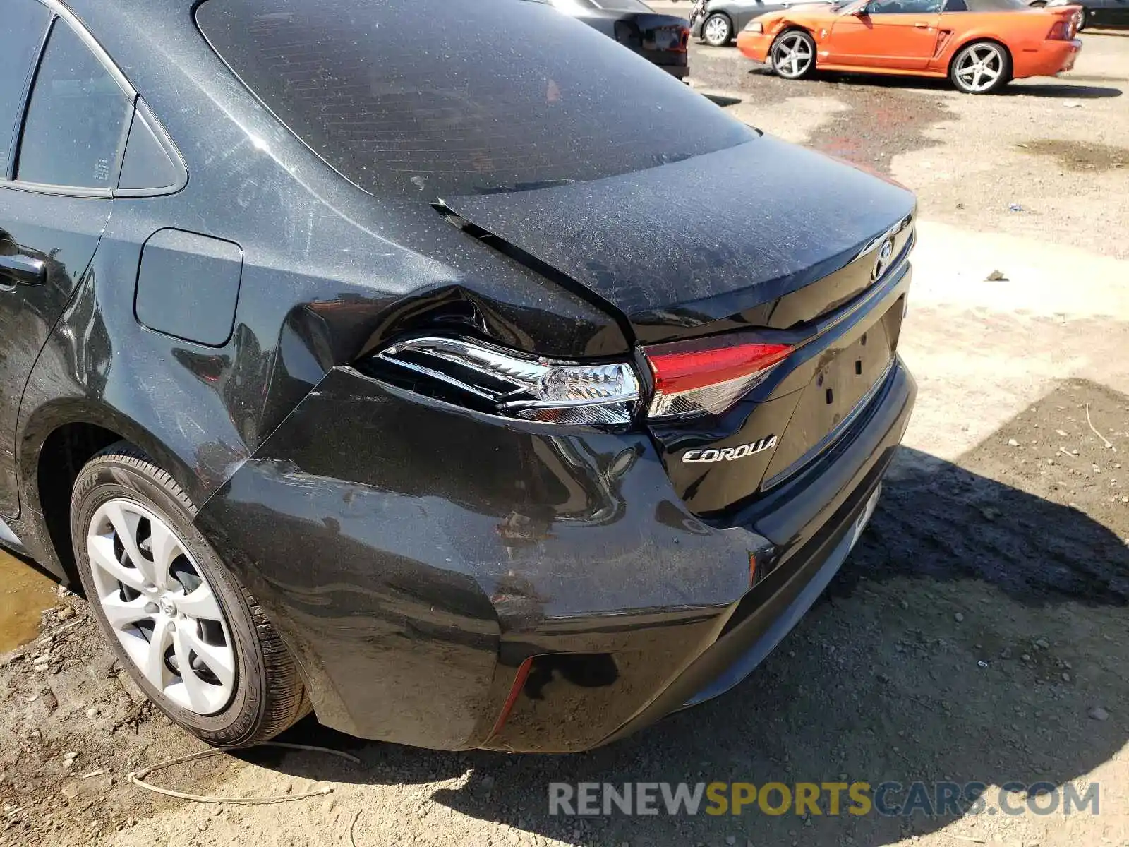 9 Photograph of a damaged car JTDEPMAE5MJ166968 TOYOTA COROLLA 2021