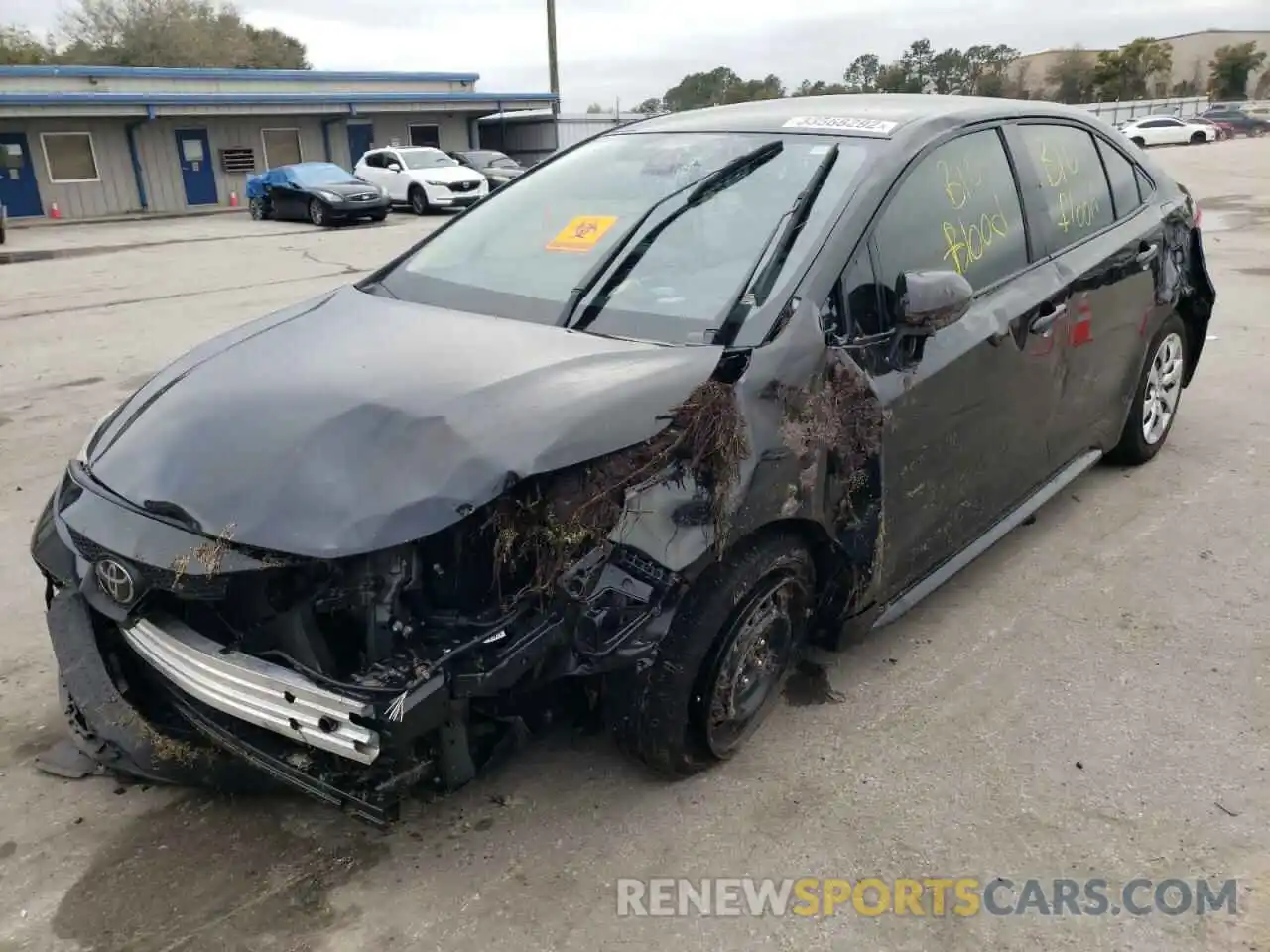 2 Photograph of a damaged car JTDEPMAE5MJ168834 TOYOTA COROLLA 2021